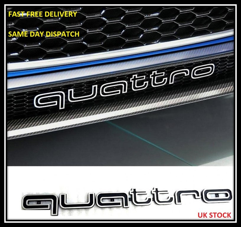 Audi Quattro Decal