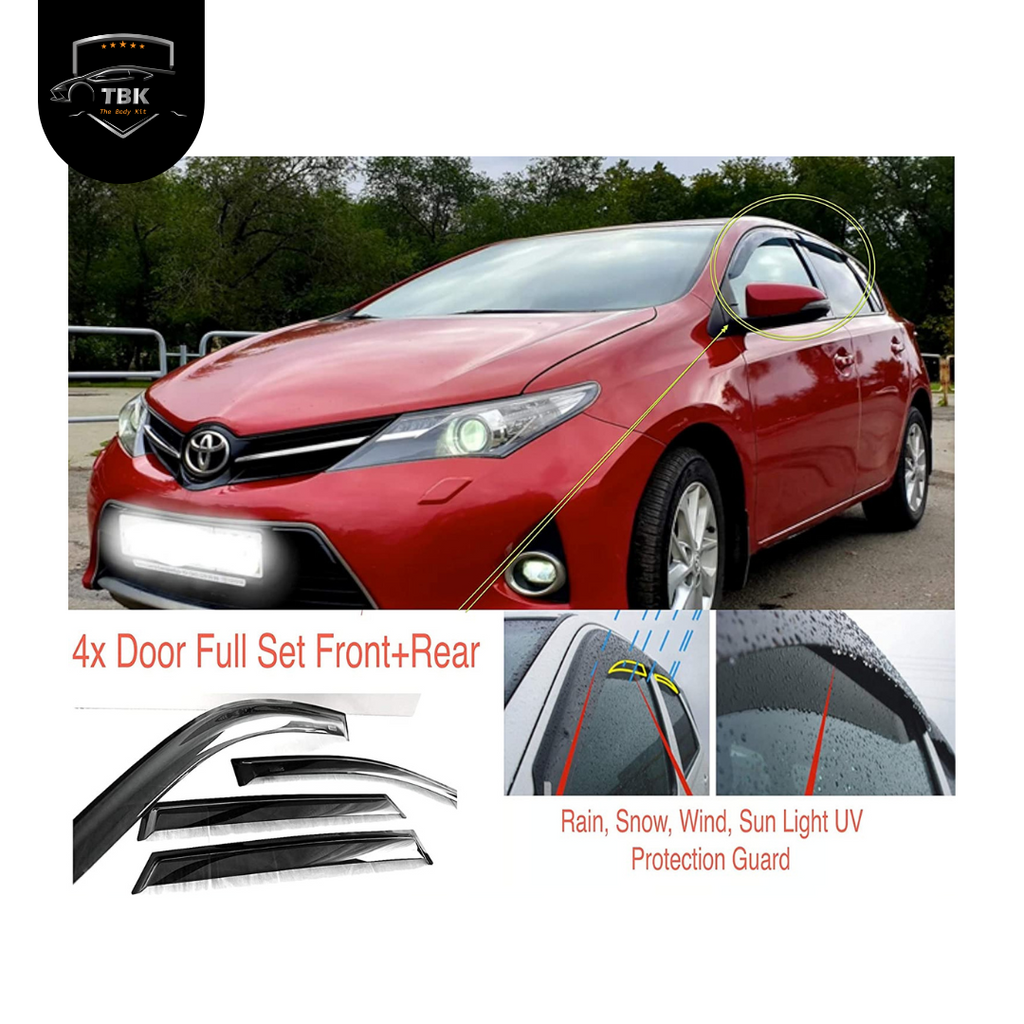 Toyota Auris Car Wind Deflectors - 2013-2018